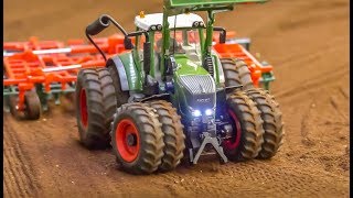 RC Tractors work hard! Big Fun in 1/32 scale!