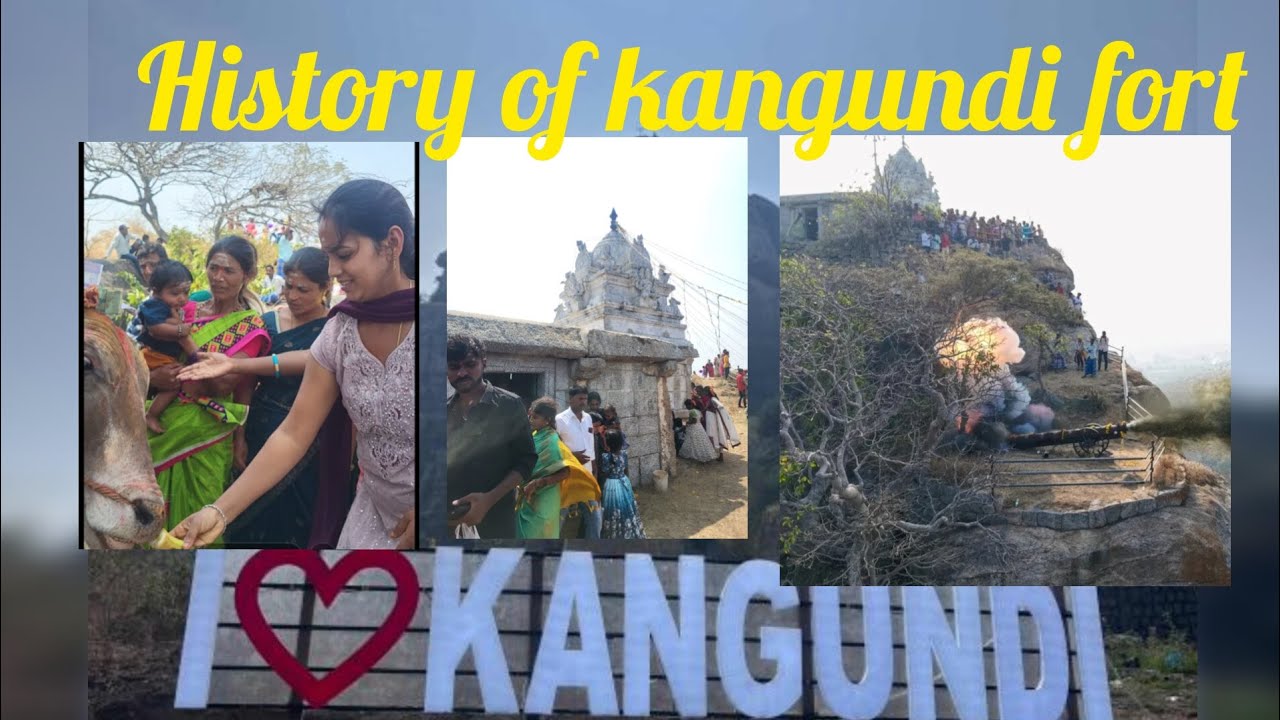 The history of kangundi fort #Kangundifort #kuppam #touristplacekangundi #vkota 