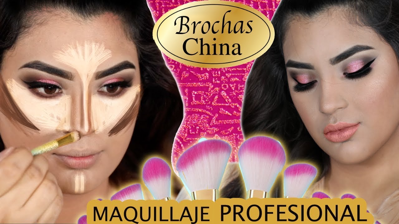 Tutorial makeup Professional with Chinese Brushes - roccibella - YouTube