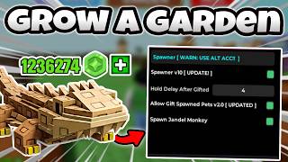 Grow a Garden Script 2026 NO KEY | Updated Infinite Trade Tokens , Seed Spawner , Pet Spawner