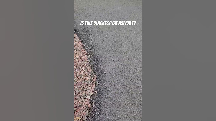 Black top or asphalt #diy #construction #homeinspections #homeinspector #blacktop