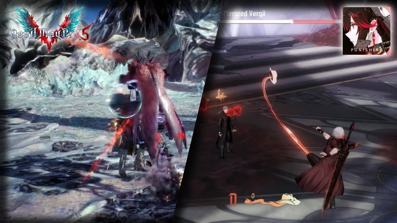 Dante Vs Vergil... BUT IN PUNISHING GRAY RAVEN