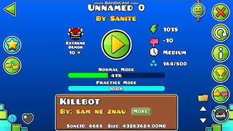 Actually rated extreme shitty level | UNNAMED 0 BY SANITE | GDPS