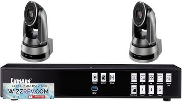 Lumens LC200 CaptureVision System Bundle with VC A61PB PTZ Cameras Includes (1) LC200