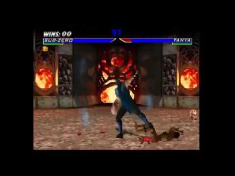 Mortal Kombat 4 (PS1) Ultra definitive Hacked no Android Tanya Playthrough.  