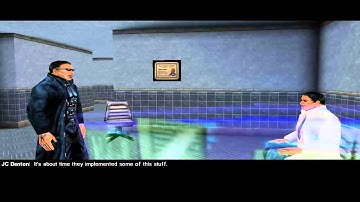 Deus Ex - Non lethal Walkthrough - Unatco HQ [2/2]