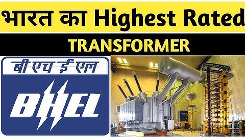 Indian highest rated auto transformer 500 MVA By BHEL #shorts