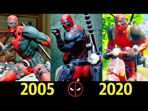 ? Дэдпул - Эволюция в Играх (2005 - 2020) ?!