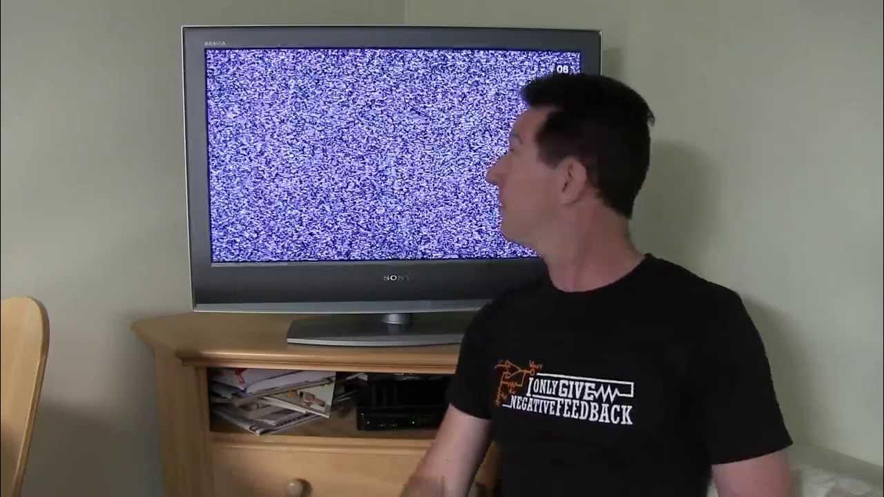 Коммутатор за телевизором. Отказаться от телевизора. Analog TV shutdowns. Sinclair ftv1 (tv80).