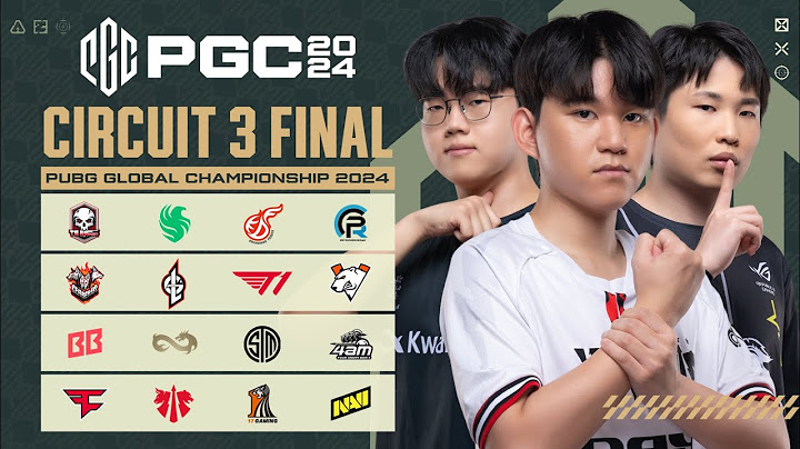 🔴LIVE สด!  PGC 2024 ศึกชิงแชมป์โลกพับจี Circuit 3 Final