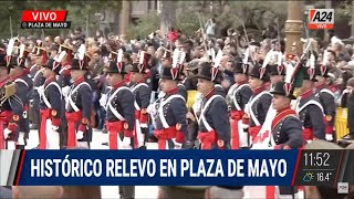 CAMBIO DE GUARDIA HISTÓRICO DE GRANADEROS: se repetirá cada 1° sábado de mes