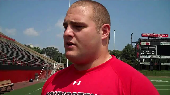 YSU Offensive Lineman Bobby Coates