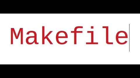 Compilar usando un Makefile