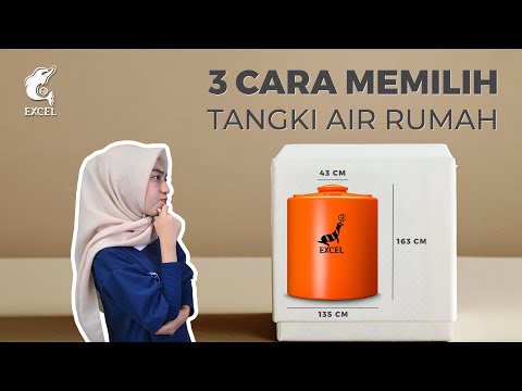 Video: Tangki air: ciri memilih tangki untuk mandi