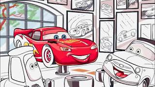 Lightning McQueen Coloring screenshot 2