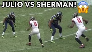 Julio Jones vs Richard Sherman (2016) WR vs CB