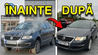 PROIECT COMPLET - REPARAȚIA UNUI VW PASSAT B6 CU PROBLEME LA CUTIA DE VITEZE