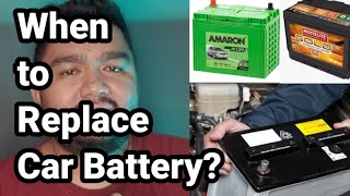 When to Replace Car Battery?