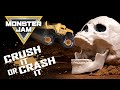 Will losing a wheel stop Son-uva Digger? / Monster Jam Crush It Or Crash It! / Season 2 Episode 5