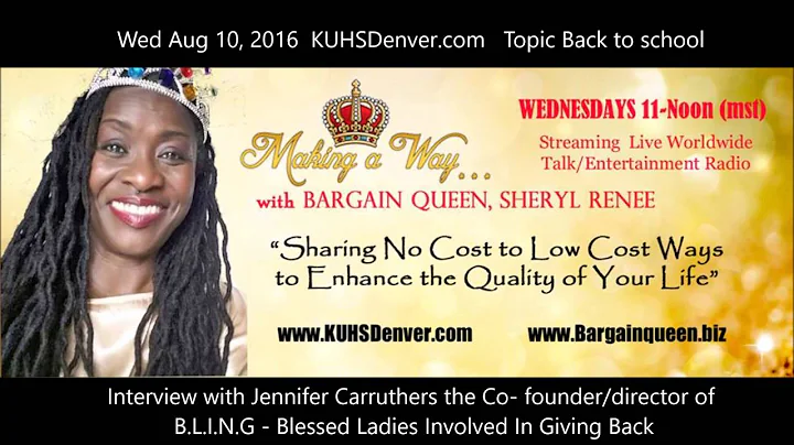 Making a Way w/ Bargain Queen Jennifer Carruthers ...
