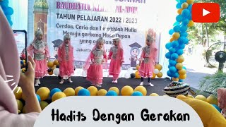 Pembacaan Hadits Dengan Gerakan Anak RA/TK #viral #hadits