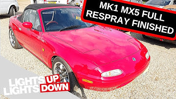 Whats going on in the workshop 33 - Mk1 MX5 Full respray and full sill repairs