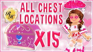 ALL CHEST LOCATIONS IN DIVINIA PARK ROYALE HIGH (15 CHESTS)