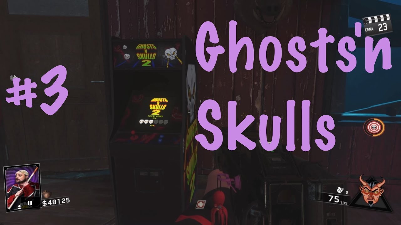 Ghosts'n Skulls #3 Terceira caveira Rave in the Redwoods