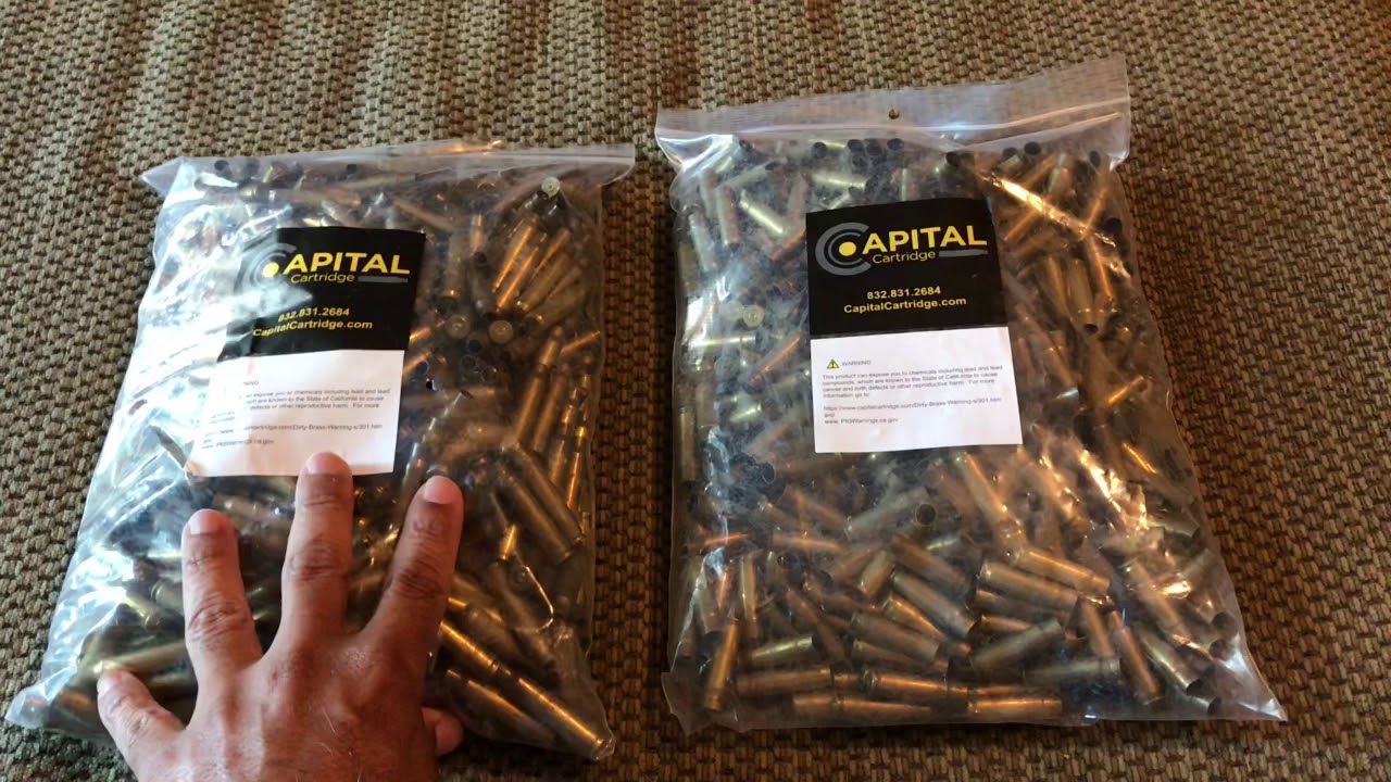 Brass from Capital cartridge