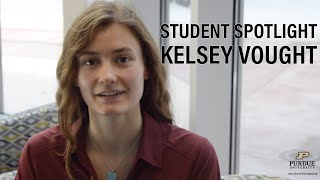 Purdue Civil Engineering Spotlight — Kelsey Vought