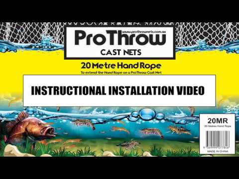 ProThrow 20m Rope Installation Instructional Video 