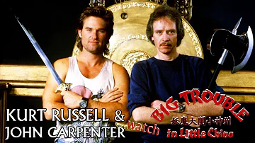 Kurt Russell and John Carpenter laugh their asses off watching Big Trouble in Little China