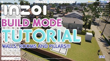 inZOI Build Mode TUTORIAL 🏘️ | WALLS, ROOMS & PILLARS everything you need to know! | (Ep. 5)