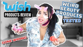 TESTING WEIRD BEAUTY PRODUCTS FROM WISH!!!