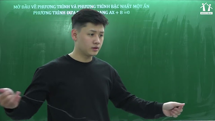 Phương trình bậc nhất là gì năm 2024