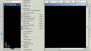 Simple AutoCAD 2006 Tutorial - less7_1.avi