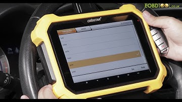 2017 Infiniti QX70 Key Programming with OBDSTAR X300 DP Plus(X300 PAD2)