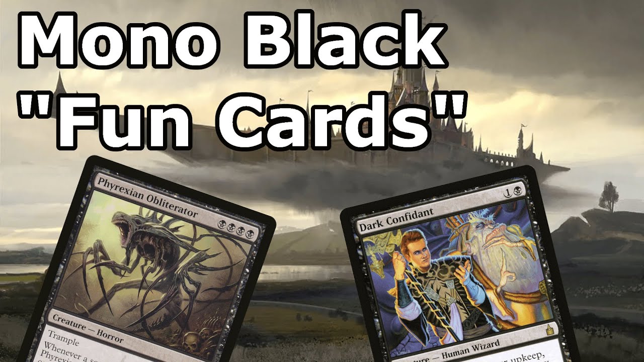 GREATNESS AT ANY COST! Phyrexian Obliterator Mono Black Control with Dark  Confidant (Legacy MTG) 