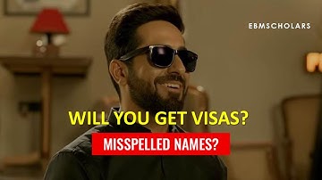VISAS: Why misspelling a name in documents is more of a problem than you realize