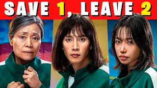 Squid Game 3 Would You Rather? Save 1, Leave 2 Toughest Choices