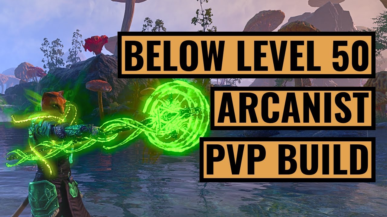 Elder Scrolls Online Below Level 50 Arcanist PvP Build: Shadow Over Morrorwind Update