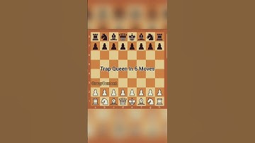 Trap Queen In 6 Moves|#brilliantmove#chess#puzzle #chessgame #shorts #ytshorts#yt #youtube#trend