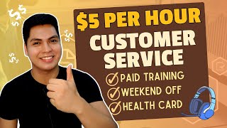 Be A General Virtual Assistant in Customer Service and Earn As Much As $5 Per Hour!