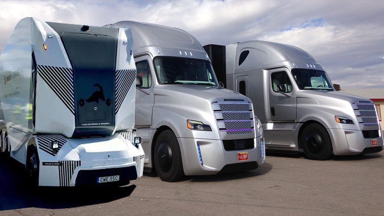 The Rise Of Amazing Driverless Trucks Are Gaining Popularity - YouTube