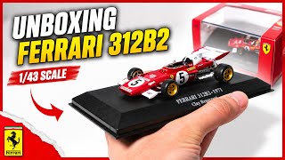 Unboxing the Ferrari 312B2 1/43 Scale F1 Model! 🏎️🔥