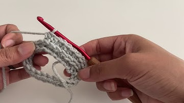 The Camel Stitch, Crochet in 3rd Loop - Crochet Stitch Tutorial