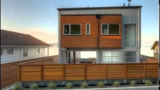 The house that can survive a TSUNAMI: Waves flow through the building to save it from being washed