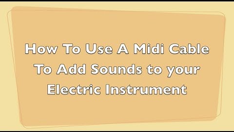 How To Use MIDI On Garageband