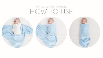 Miracle Blanket - how to wrap or swaddle securely