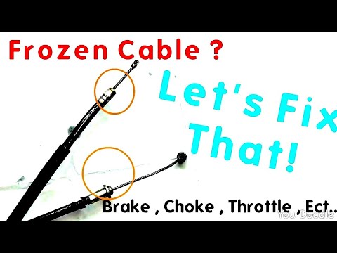 how-to-fix-frozen-throttle-cable-,-brake-cable-,-choke-cable-on-atv-motorcycle-dirt-bike